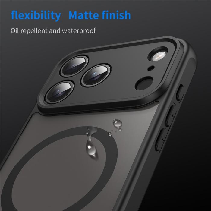 Bild 6, iPhone 17 Pro Max Skal MagSafe Hybrid Svart