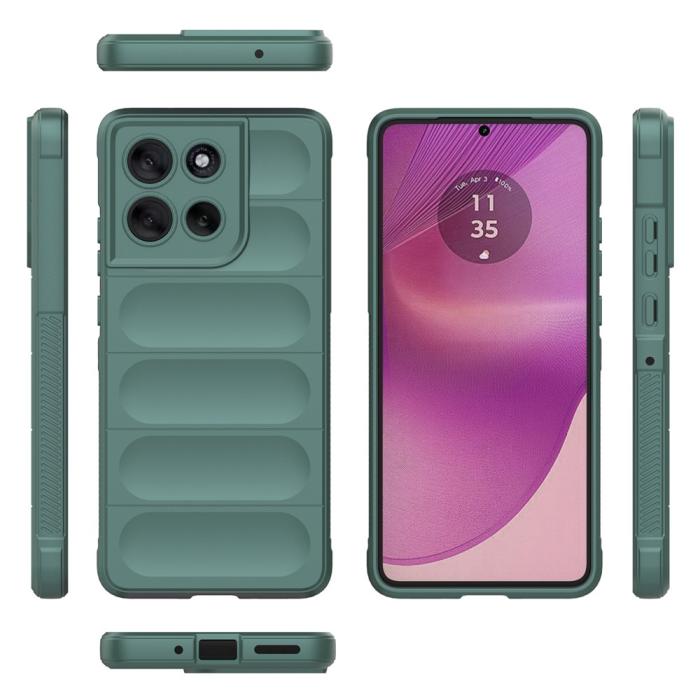 Bild 5, Motorola Moto G86 5G Skal Magic Shield Grön