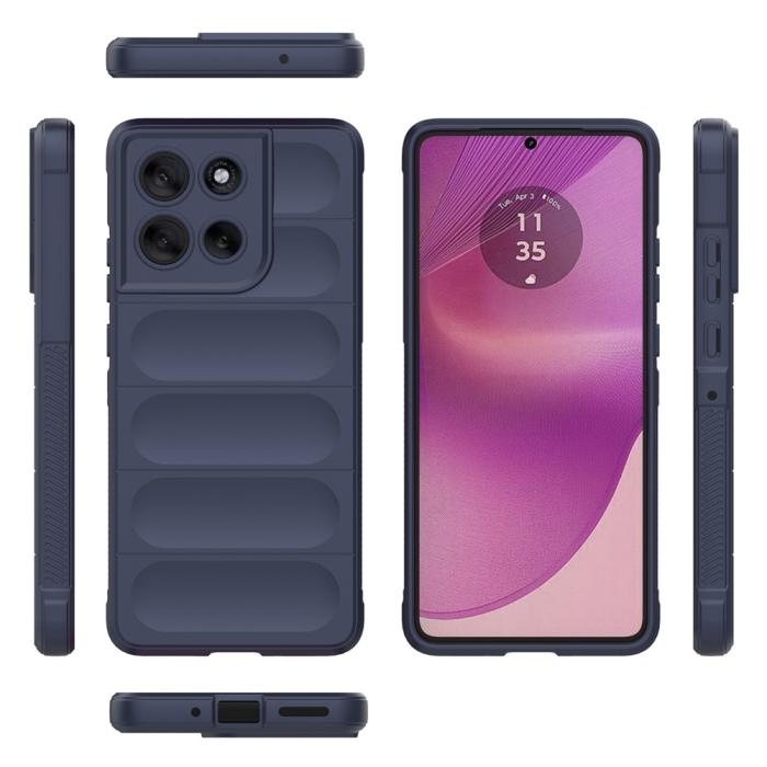 Bild 5, Motorola Moto G86 5G Skal Magic Shield Blå