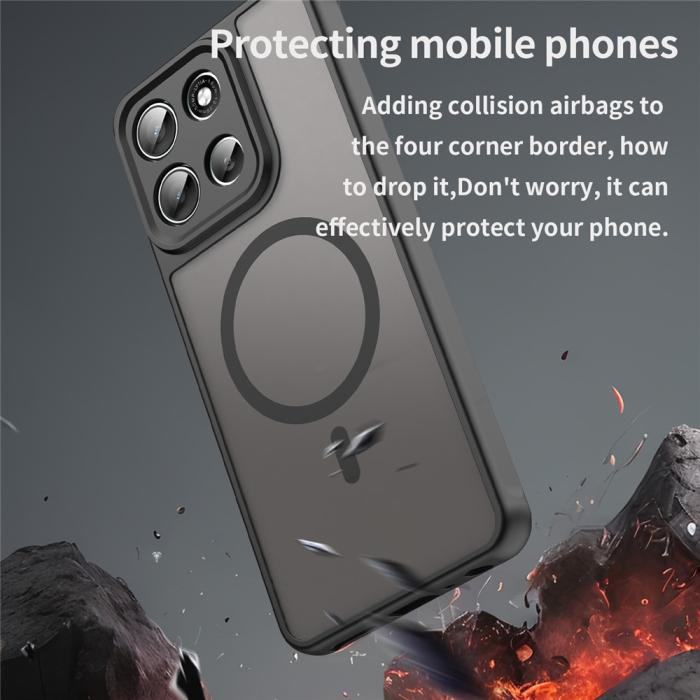 Bild 2, Motorola Moto G56 5G Skal MagSafe Hybrid Svart