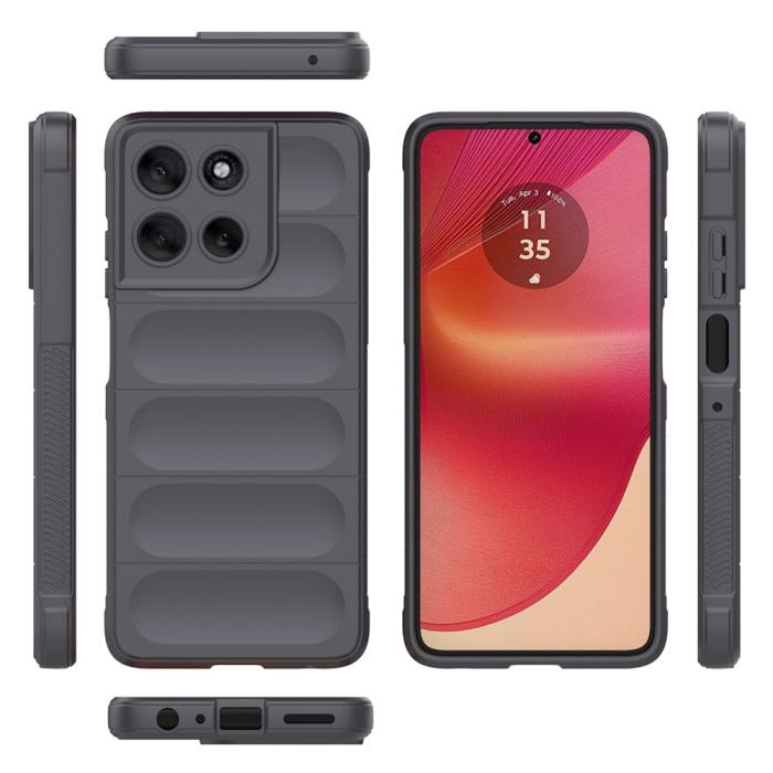 Bild 2, Motorola Moto G56 5G Skal Magic Shield Grå