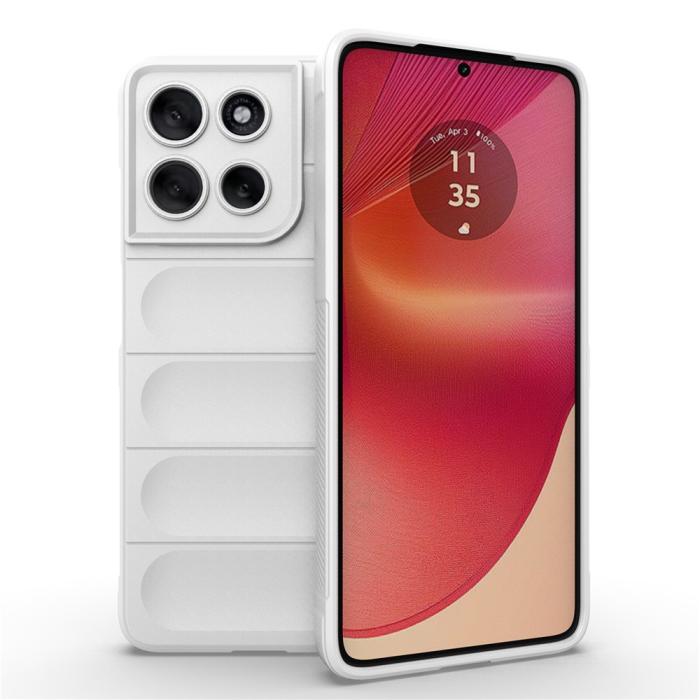 Bild 1, Motorola Moto G56 5G Skal Magic Shield Vit