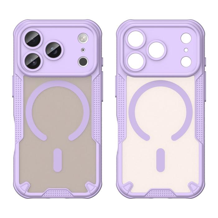 Bild 2, iPhone 17 Pro Skal MagSafe Hybrid Armor Lila