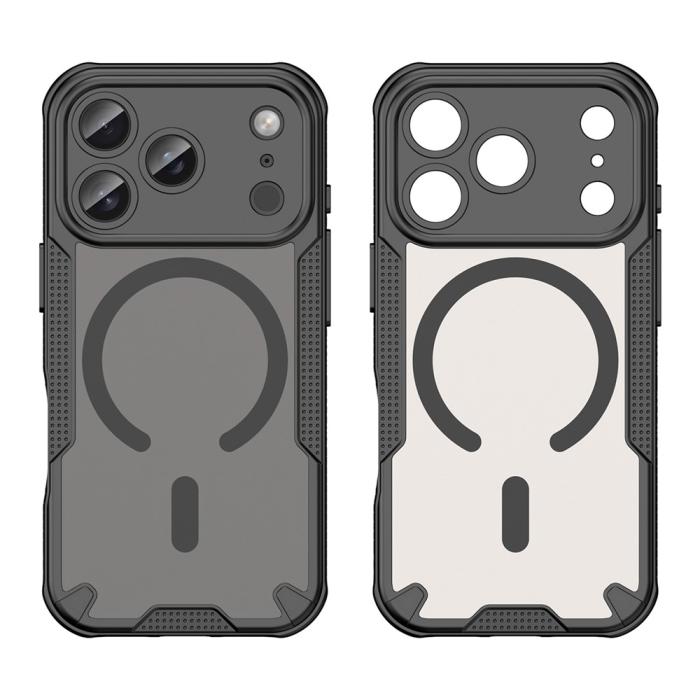 Bild 2, iPhone 17 Pro Max Skal MagSafe Hybrid Armor Svart