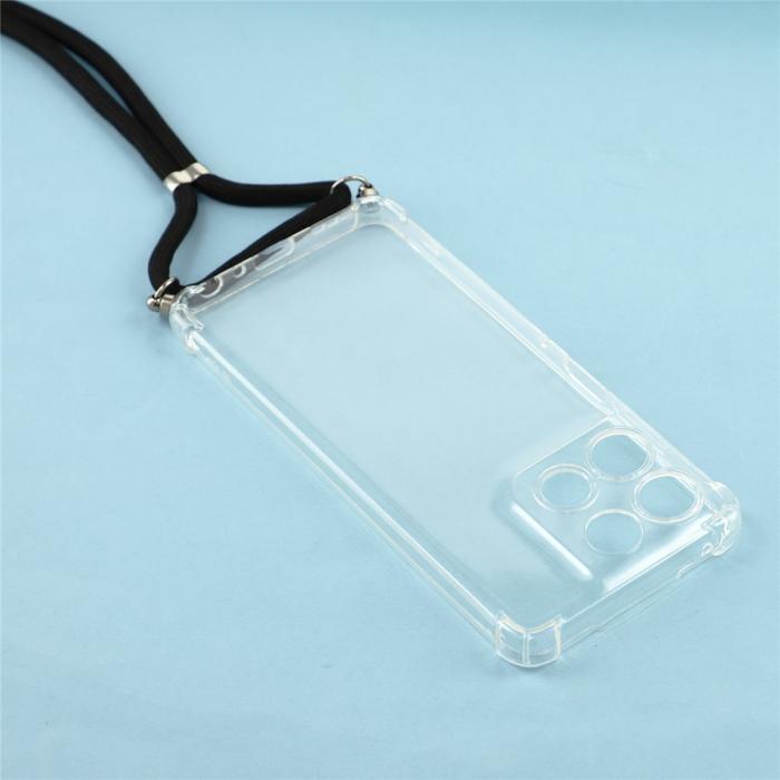 Bild 4, Motorola Moto G56 5G Skal Med Mobilsnöre Transparent