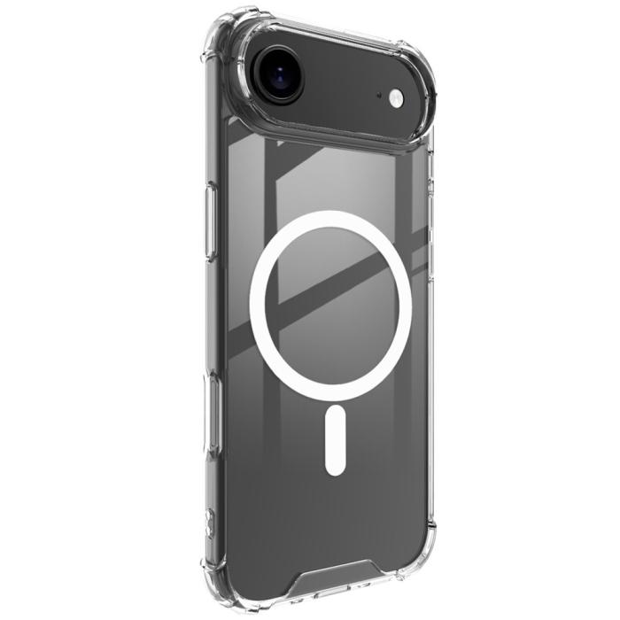 Bild 2, IMAK iPhone 17 Air Skal MagSafe Shockproof Transparent