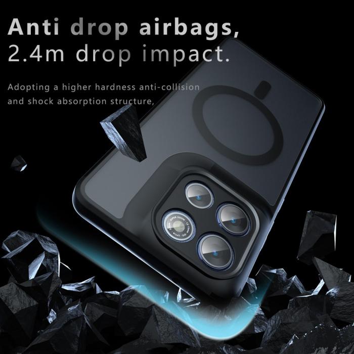 Bild 4, Motorola Moto G86 Power / G86 5G Skal MagSafe Hybrid Svart