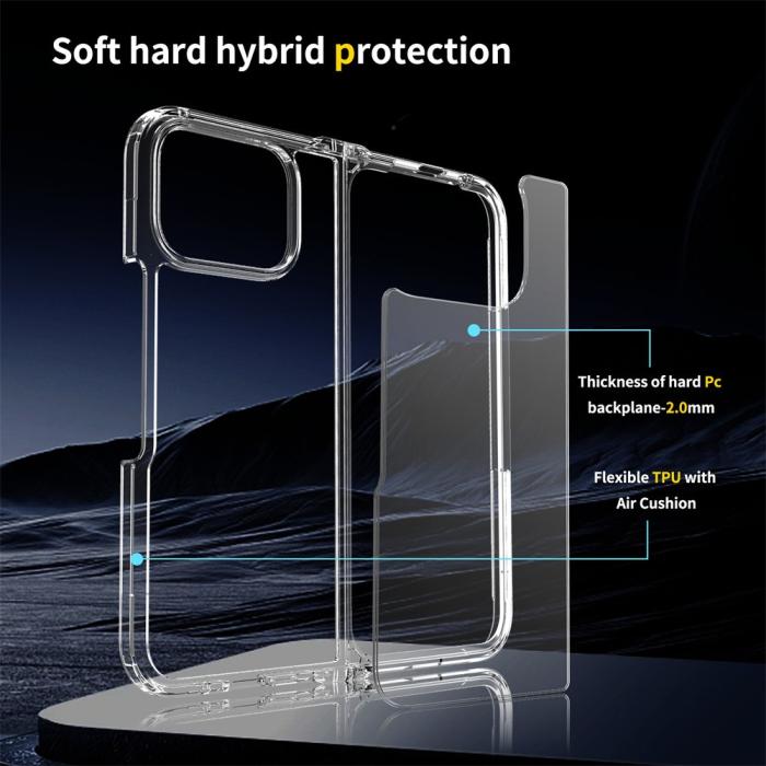 Bild 3, Google Pixel 10 Pro Fold Skal Hybrid Transparent