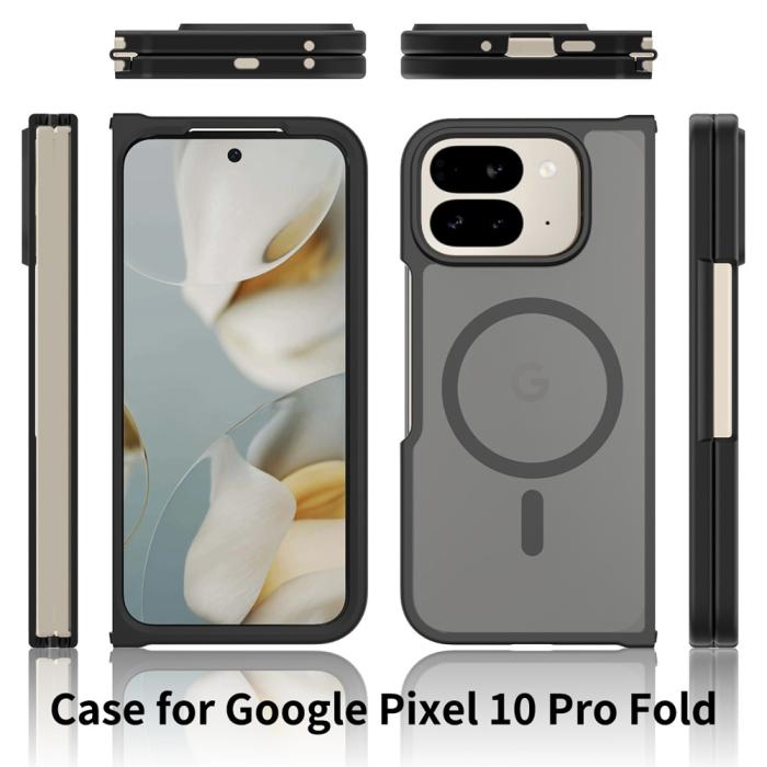 Bild 6, Google Pixel 10 Pro Fold Skal MagSafe Hybrid Skin Touch Svart
