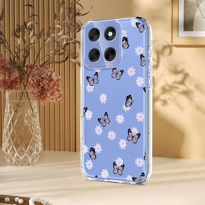 Bild 5, Motorola Moto G86 5G Skal Med Tryck Fjärilar