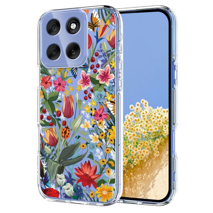 Bild 1, Motorola Moto G86 5G Skal Med Tryck Blommor