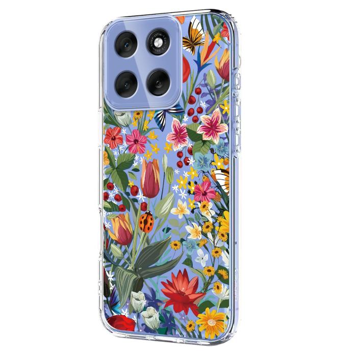 Bild 2, Motorola Moto G86 5G Skal Med Tryck Blommor