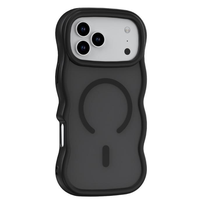 Bild 1, iPhone 17 Pro Skal MagSafe Wavy Matt Svart