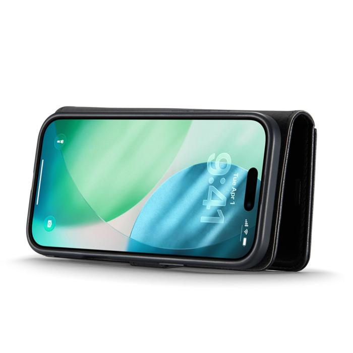 Bild 2, DG.MING iPhone 17 Air 2in1 Magnet Fodral / Skal Svart