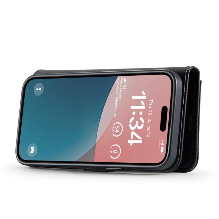 Bild 3, DG.MING iPhone 17 2in1 Magnet Fodral / Skal Svart