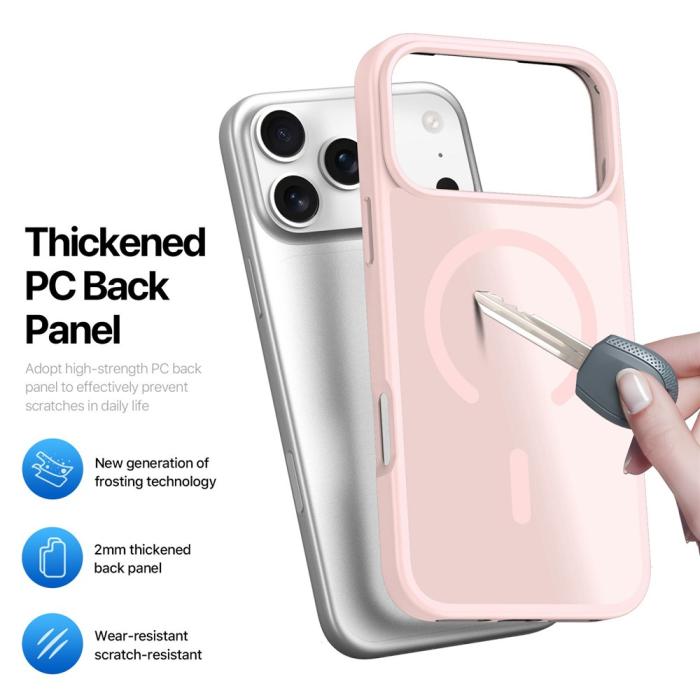 Bild 6, DUX DUCIS iPhone 17 Pro Skal MagSafe Yind Series Rosa