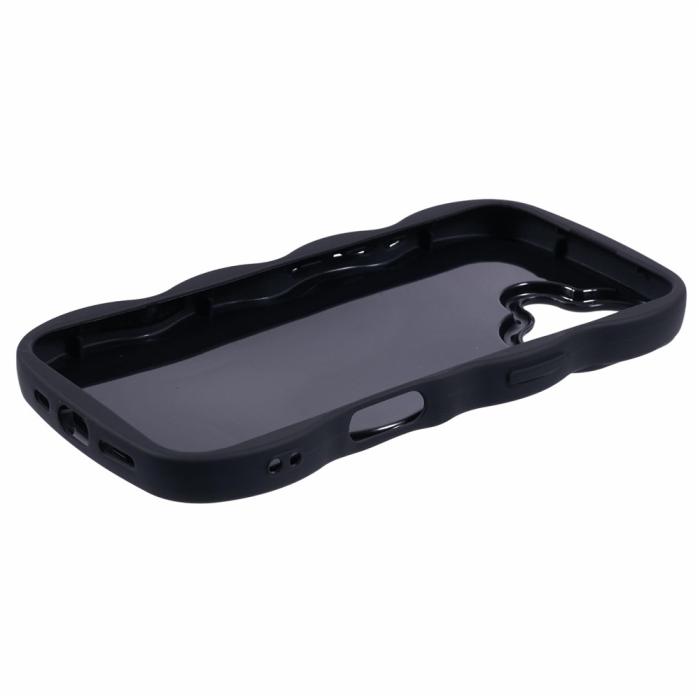Bild 4, iPhone 17 Mobilskal Wavy Svart