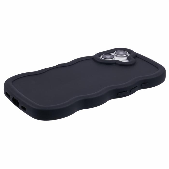 Bild 5, iPhone 17 Mobilskal Wavy Svart