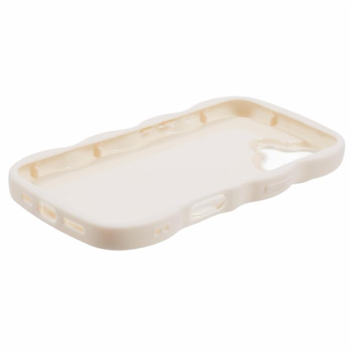 Bild 4, iPhone 17 Mobilskal Wavy Off White