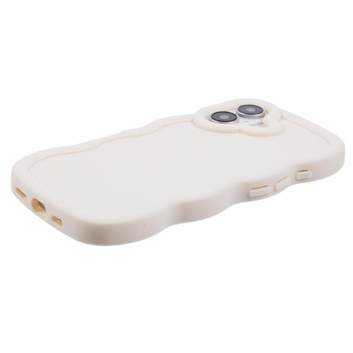 Bild 5, iPhone 17 Mobilskal Wavy Off White