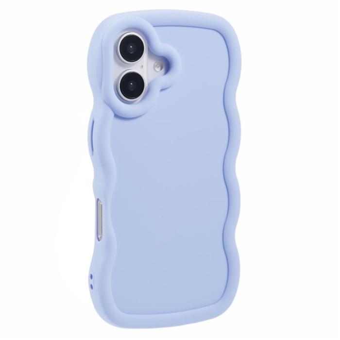 Bild 1, iPhone 17 Mobilskal Wavy Lila