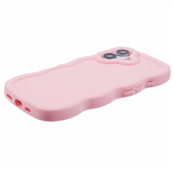 Bild 5, iPhone 17 Mobilskal Wavy Ljus Rosa