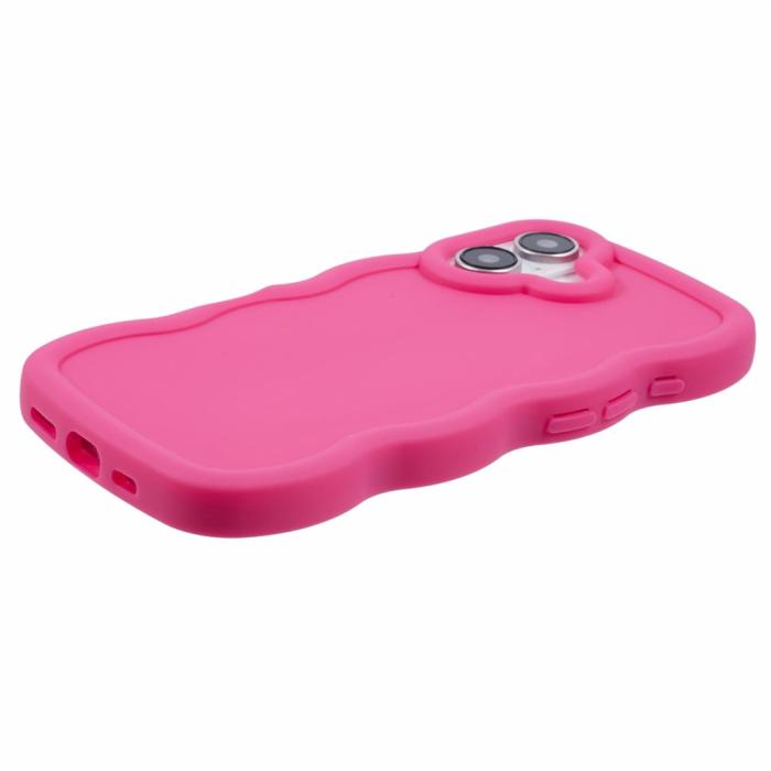 Bild 5, iPhone 17 Mobilskal Wavy Rosa