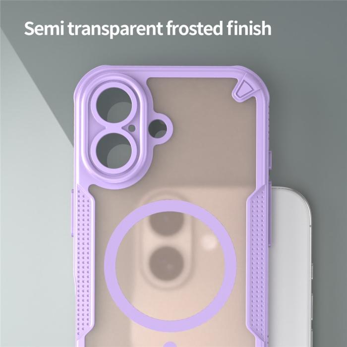 Bild 4, iPhone 17 Skal MagSafe Hybrid Armor Lila