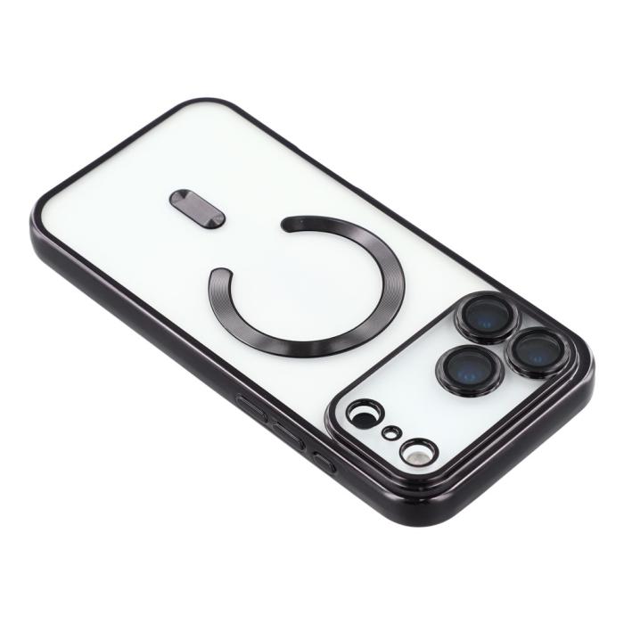 Bild 5, iPhone 17 Pro Skal MagSafe Electroplated TPU Svart