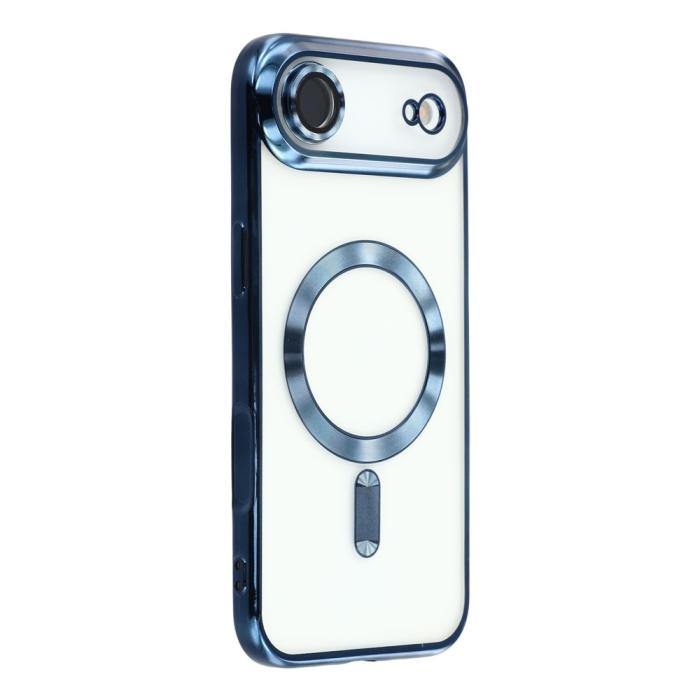 Bild 1, iPhone Air Skal MagSafe Electroplated TPU Blå