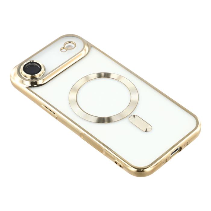 Bild 4, iPhone Air Skal MagSafe Electroplated TPU Guld