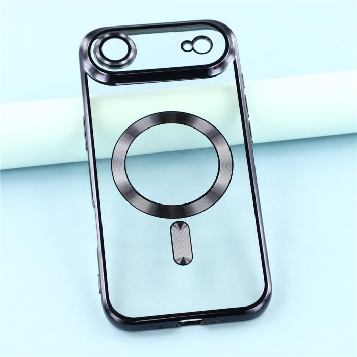 Bild 6, iPhone Air Skal MagSafe Electroplated TPU Svart