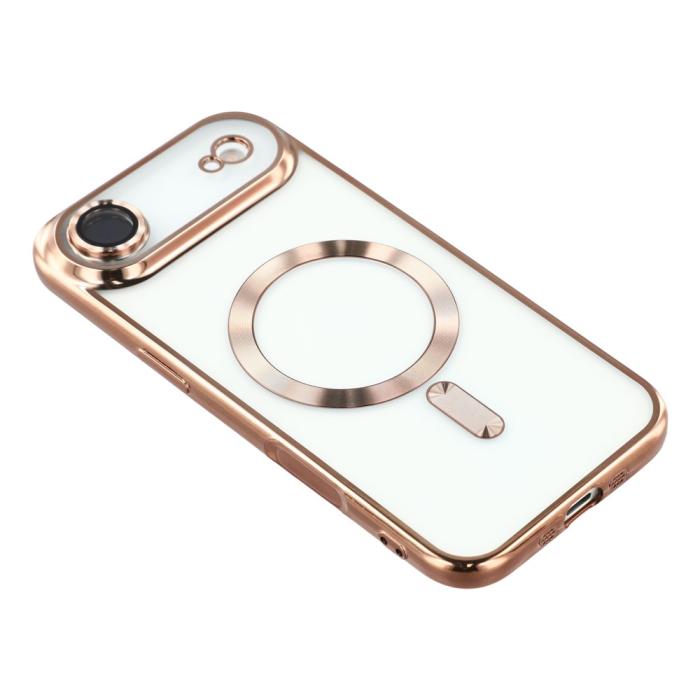 Bild 4, iPhone Air Skal MagSafe Electroplated TPU Roséguld