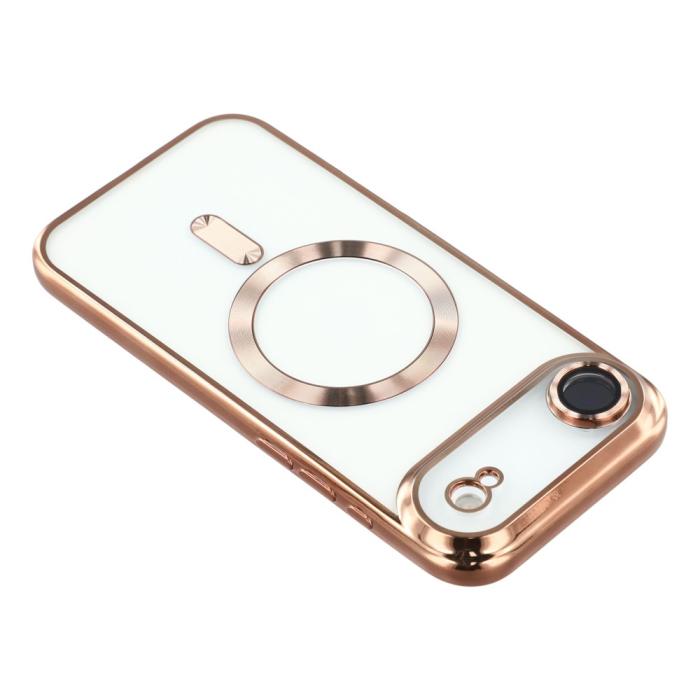 Bild 5, iPhone Air Skal MagSafe Electroplated TPU Roséguld