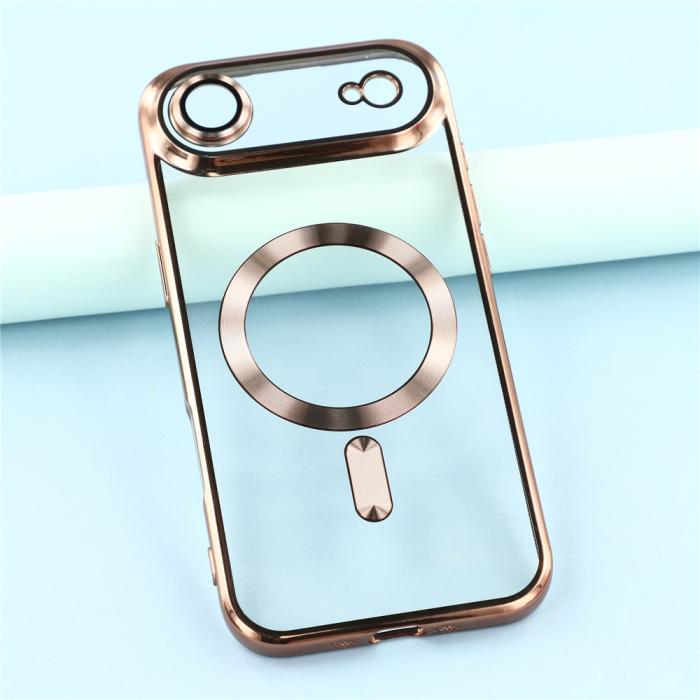Bild 6, iPhone Air Skal MagSafe Electroplated TPU Roséguld