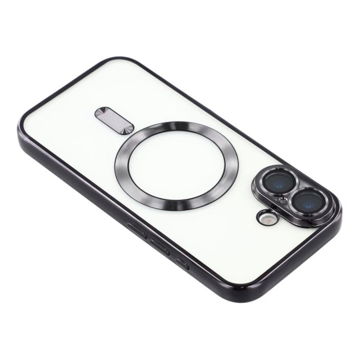 Bild 5, iPhone 17 Skal MagSafe Electroplated TPU Svart