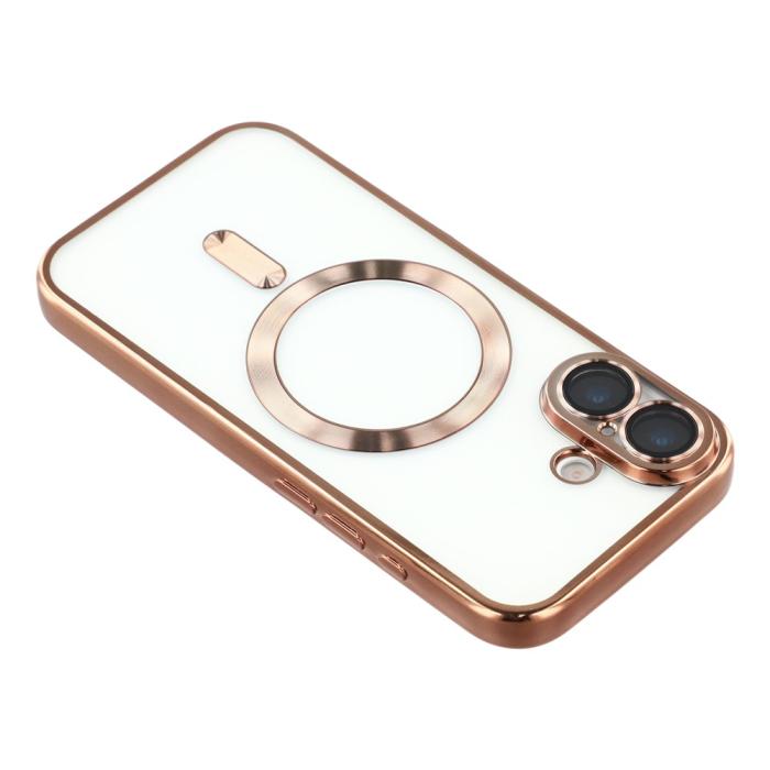 Bild 5, iPhone 17 Skal MagSafe Electroplated TPU Roséguld