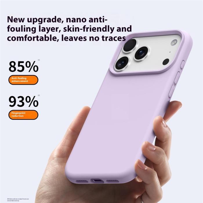 Bild 5, iPhone 17 Pro Max Skal MagSafe Liquid Silikon Grå
