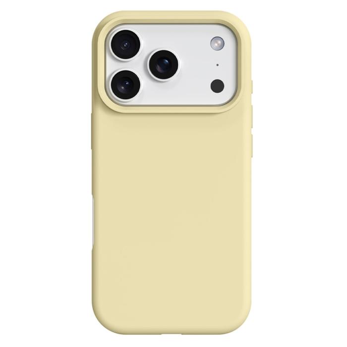 Bild 1, iPhone 17 Pro Skal MagSafe Liquid Silikon Gul