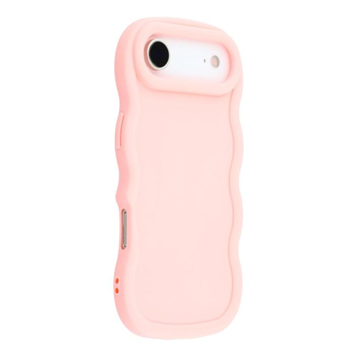 Bild 1, iPhone Air Mobilskal Wavy Ljus Rosa