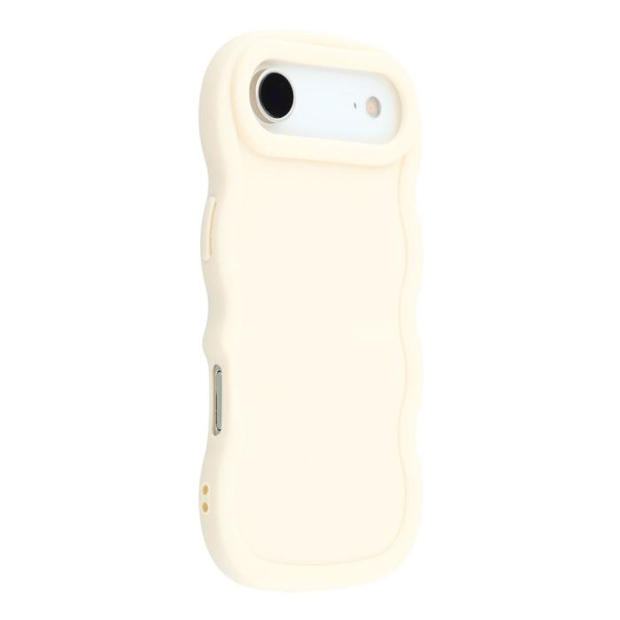 Bild 1, iPhone Air Mobilskal Wavy Off White
