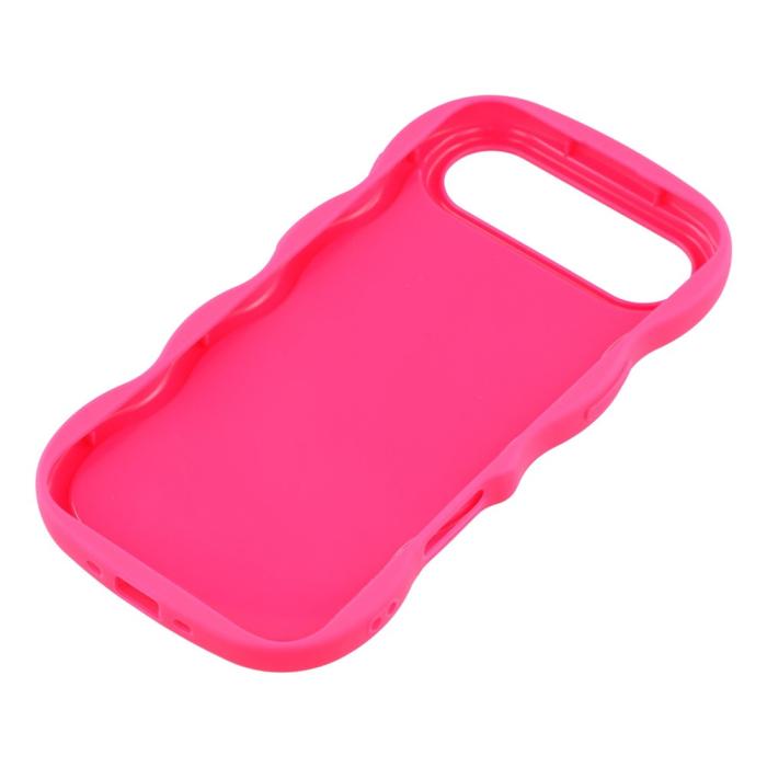 Bild 6, iPhone Air Mobilskal Wavy Rosa