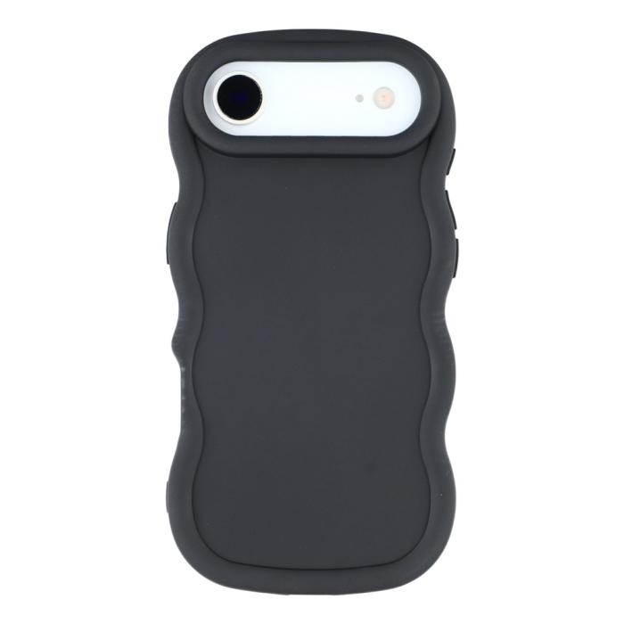 Bild 3, iPhone Air Mobilskal Wavy Svart