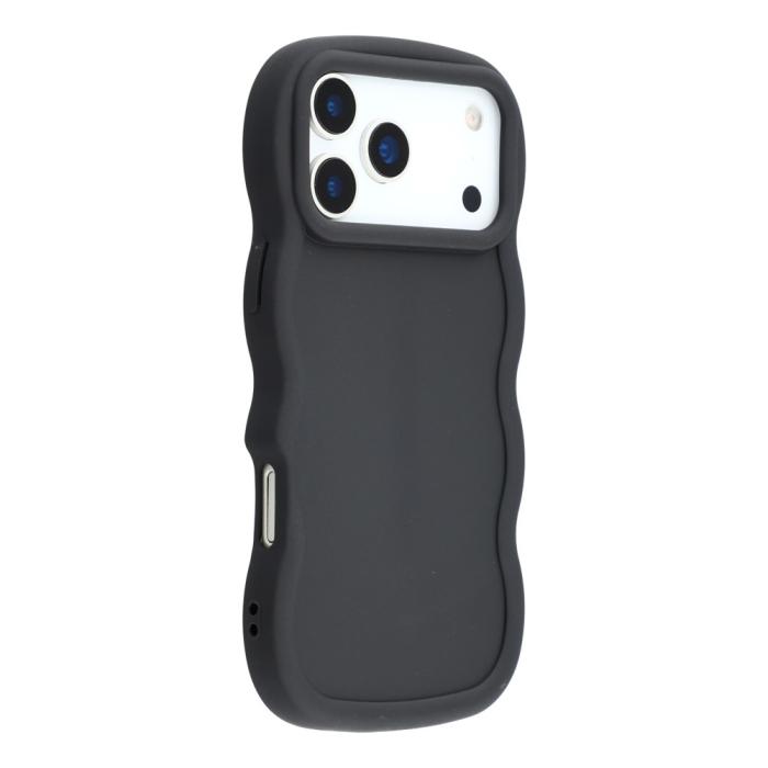 Bild 1, iPhone 17 Pro Mobilskal Wavy Svart