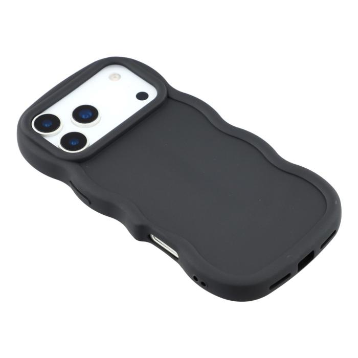 Bild 4, iPhone 17 Pro Mobilskal Wavy Svart