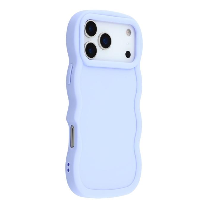Bild 1, iPhone 17 Pro Mobilskal Wavy Lila