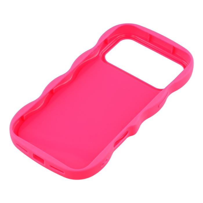 Bild 6, iPhone 17 Pro Mobilskal Wavy Rosa