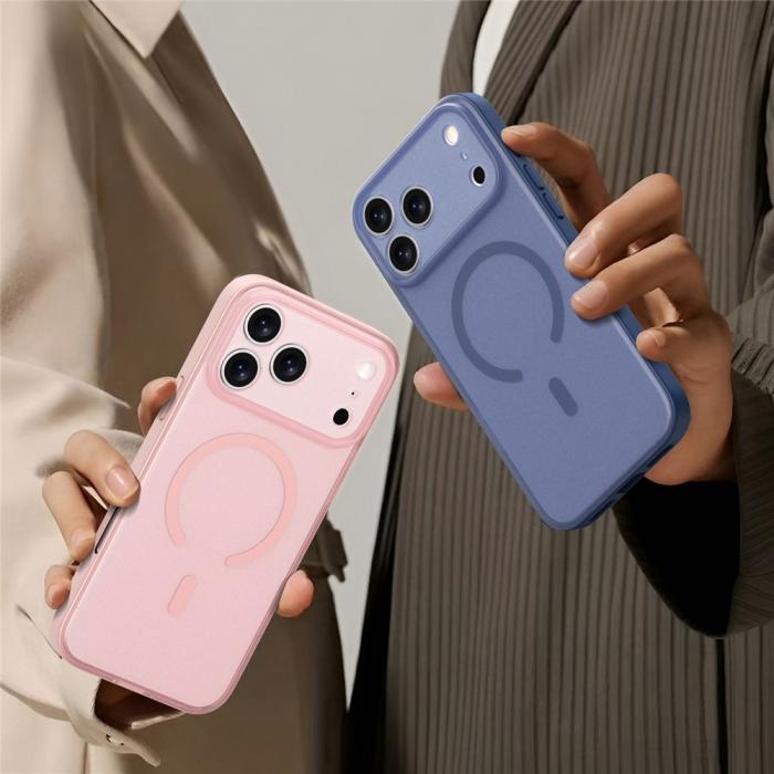 Bild 6, iPhone 17 Pro Max Skal MagSafe Skin Feel Frosted Orange