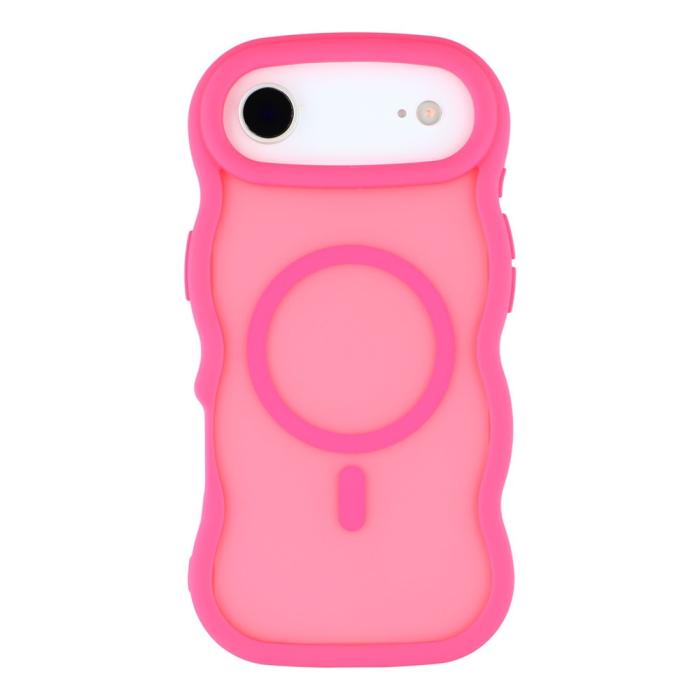 Bild 3, iPhone Air Skal MagSafe Wavy Matt Rosa