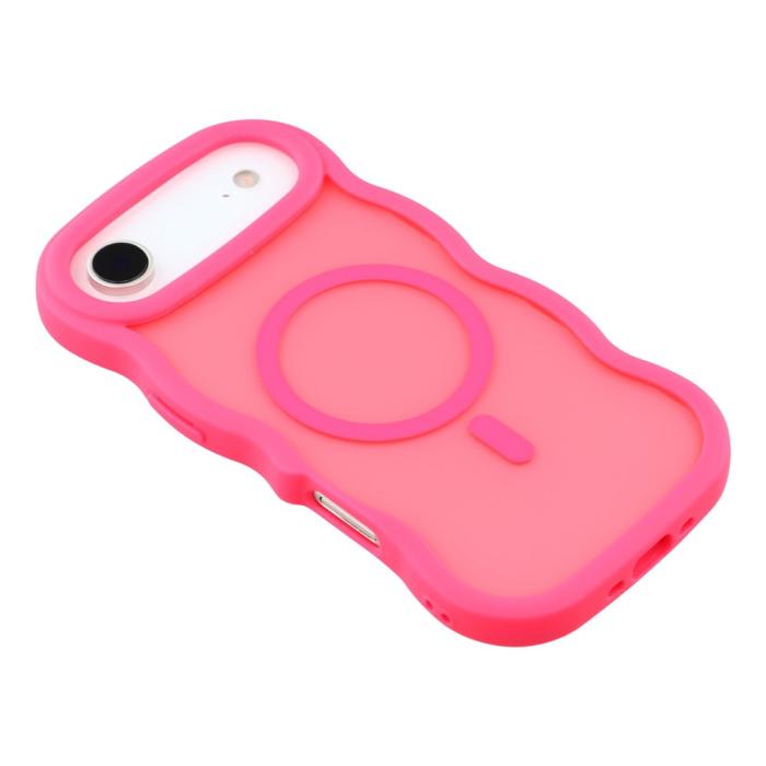Bild 4, iPhone Air Skal MagSafe Wavy Matt Rosa
